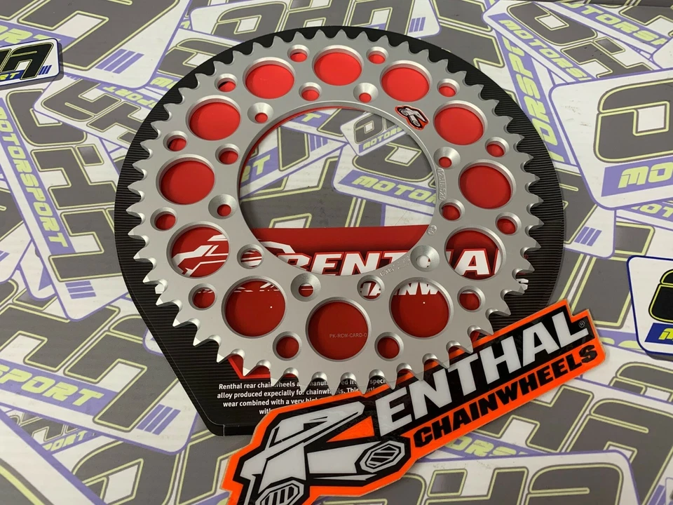 NEW Renthal MX Rear Sprocket for Yamaha YZ426F YZF426 2000-2002 - 49T 49 tooth - Image 1 of 1
