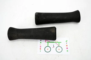 Vintage Specialized Foam Grips - Black - MTB Enduro Gravel Bike 1988 Rockhopper - Picture 1 of 3
