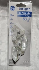 NEW 3 Directional GE MR16 20-Watt Floodlight Bulbs 275 Lumens 12V/FM13 - Picture 1 of 3