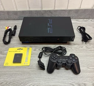 PS 2 Konsole FAT (PlayStation) SCPH- 39004 Controller, Kabel, Memory Card - Bild 1 von 9