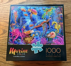 Marine Color Colorful Ocean 1000 Piece Puzzle Brand New Sealed - Picture 1 of 1