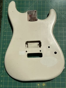 Gitarrenkörper Projekt 3,8 Pfund weiß Single Humbucker Tremelo Slim - Bild 1 von 13