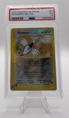 Pokemon Skyridge 97/144 Skarmory PSA 5 10 Reverse Foil **Read Notes** - Image 1 of 2