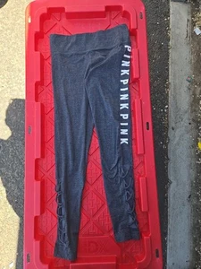 Pink Cozy Victoria Secret Leggings Size Small - Picture 1 of 5