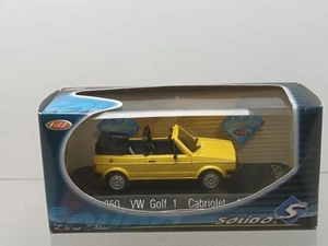 1:43 Solido 1850 Volkswagen Golf 1 Cabriolet Jaune 1974 - Foto 1 di 4