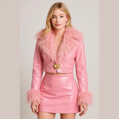 Sugar Thrillz Make 'em' pay, chaqueta corta en talla pequeña. Nuevo con etiquetas Foto 1 de 4