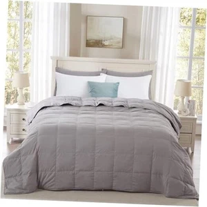 Summer Down Blanket Queen Size, Extra Lightweight Comforter/Duvet Insert for - Picture 1 of 7
