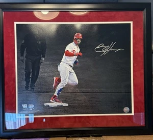 Bryce Harper Philadelphia Phillies Signed Framed 16" x 20" Fanatics - Picture 1 of 4