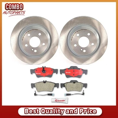 后盘式制动垫套装盘式制动转子适用于 2003 - 2006 梅赛德斯 - 奔驰 S430 — 第 1/4 张图片