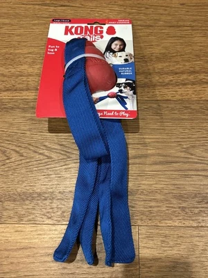 Juguete para masticar perros KONG Tails clásico y balístico grande chirriante remolcar y buscar 22" Foto 1 de 4