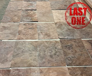 A5 GIANT Burr Walnut Veneer Sample Pack, 50 Pieces, 220 x 150mm - Picture 1 of 7