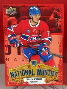 Juraj Slafkovsky UD 2024 National Sports Collectors Conv National Worthy 02/25 - Picture 1 of 1