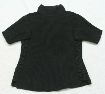 Camisa Suéter Mediana Larga Para Mujer Cuello Alto Halógena Algodón Cachemira WS719 Foto 1 de 4