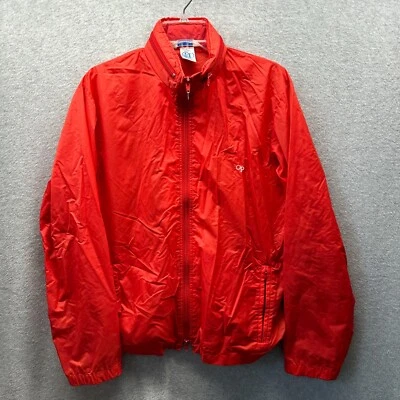Chaqueta cortavientos vintage Ocean Pacific adulto mediana roja A Way cremallera completa para hombre OP Foto 1 de 4