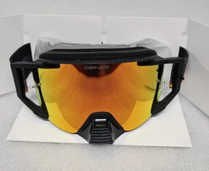 CAN-AM FLINT PHANTOM UV GOGGLES OFF ROAD ATV RIDING GOGGLES NEW 2868340030 RED - Bild 1 von 9