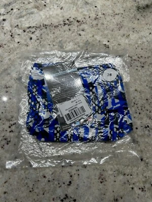 Cueca de natação Dolfin Blue Reliance azul Veryon masculina All Over Racer nova com etiquetas tamanho 28 - Imagem 1 de 4