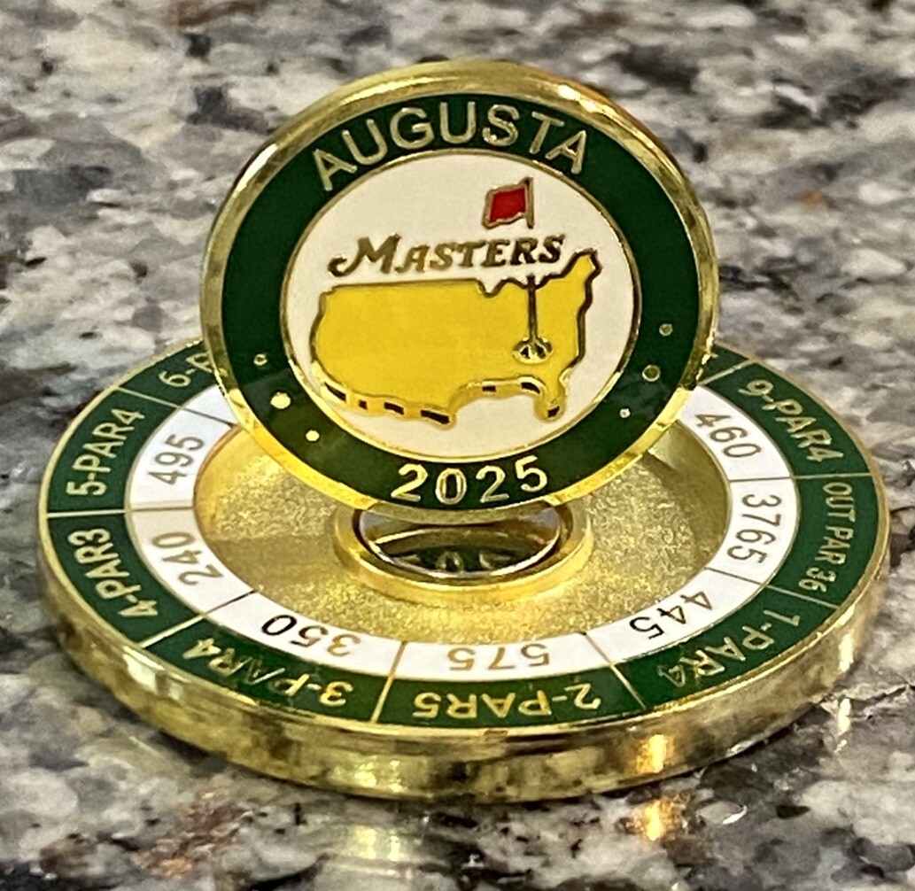 2025 Mastersマスターズ ゴルフ マーカー 2025 Masters golf Ball Marker commemorative new at Amazon's