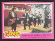 Grease 1976 Casino and the Gamblers Movie Topps Card #16 (NM)