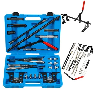 KFZ Ventilschaftdichtung wechseln Montage Druckluft Ventilfederspanner Kit Satz - Bild 1 von 18