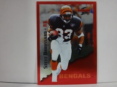 1995 Score Red Siege Cincinnati Bengals Football Card #58 Steve Broussard - Image 1 of 2