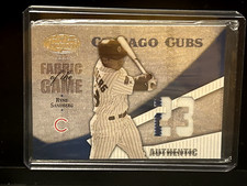 2004 Donruss Leaf Certified Materials Ryne Sandberg Jersey Swatch #15/23