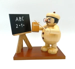 HoDreWa Legler Erzgebirge Räuchermann profesor (25 cm) rareza NUEVO & EMBALAJE ORIGINAL - Imagen 1 de 2