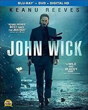 John Wick [Blu-ray + DVD + Digital HD] - DVD -  Very Good - Keanu Reeves,Adriann