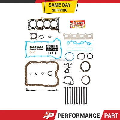 Full Gasket Set Head Bolts for Caliber Dodge 08-09  2.4L DOHC 16v VIN F Foto 1 de 4