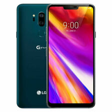 LG G7 ThinQ - 64GB Green Locked To O2 Smartphone Very Good