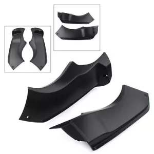 Air Tube Cover Carena per Kawasaki Ninja ZX 6R ZX6R 03-04 Nero - Foto 1 di 8