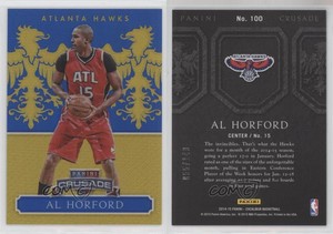 2014-15 Panini Excalibur Crusade Blue /149 Al Horford #100