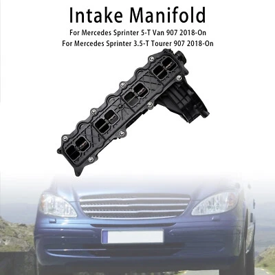 Intake Inlet Manifold A6510904937 Fit Mercedes Benz 2.1 Cdi 2143CCM 2003+ A3 - Image 1 of 4