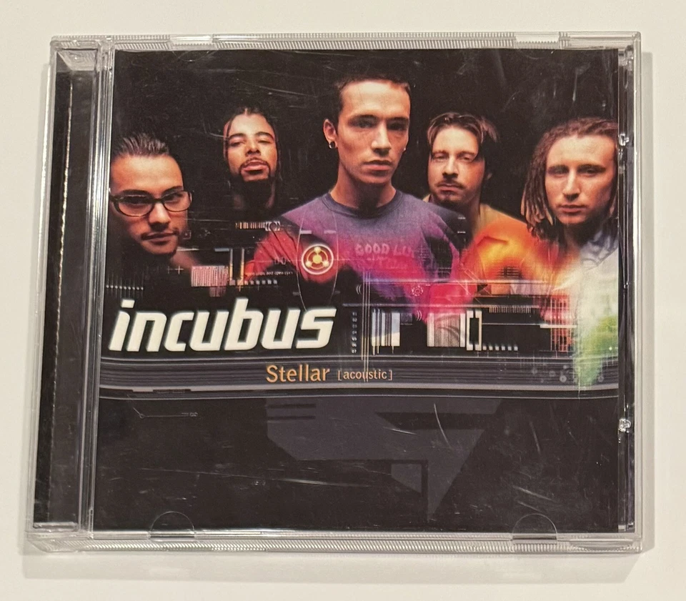 INCUBUS Stellar w/ RARE ACOUSTIC TRK & ENHANCED VIDEO PROMO CD Single w/ LYRICS - Image 1 of 3