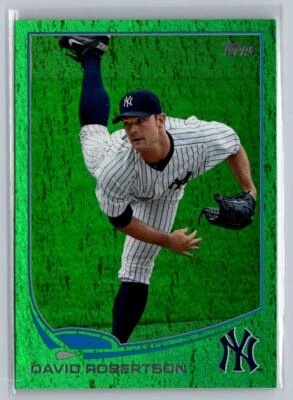 2013 Topps #230 David Robinson Green Flake — 第 1/2 张图片