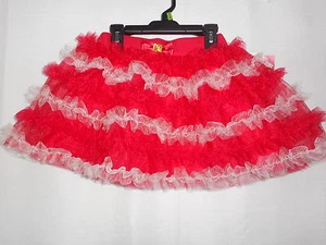 Girls Tutu Skirt Princess Sophie Grace & Rosie Red & White Size M 7/8 NWT - Picture 1 of 3