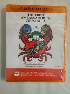 ASHTON MACAULAY - THE FIRST AMBASSADOR TO CRUSTACEA - MP3 CD AUDIOBOOK - NEW - Picture 1 of 2