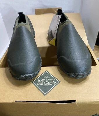 Zapatos informales verdes Muck Boot Muckster Ii baja lluvia para hombre M2L-300 Foto 1 de 4