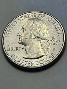 2019 P Lowell Massachusetts Quarter Error On Ear & Nose (#64) - Picture 1 of 6