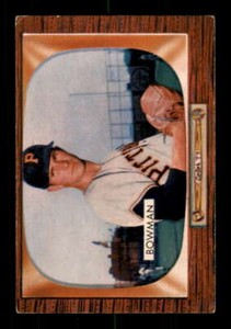 1955 Bowman #115 Roger Bowman VG/VGEX RC Rookie Pirates 533385