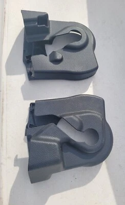 2010 INFINITI G37 CONVERTIBLE FRONT RIGHT SEAT INNER TRIM COVER OEM BLACK - Image 1 of 4