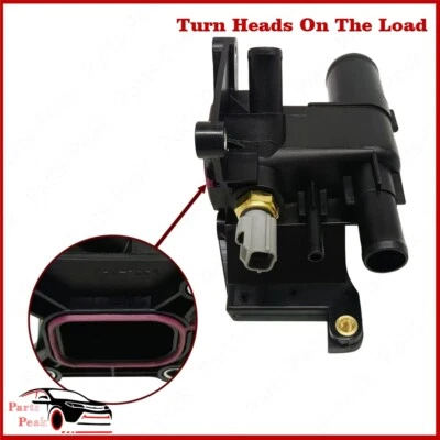 New Engine Coolant Water Outlet W/ Sensor 902-690 For 2006-2013 Mazda 3 5 6 CX-7 - Изображение 1 из 4