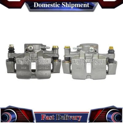 2X Nugeon Front Left Right Disc Brake Caliper For 1986 1987 Mazda B2000 - Image 1 of 4
