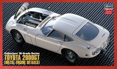 Toyota 2000GT Hasegawa 51047 (CH47) 1/24 con motor de metal - Envío a EE. UU. Foto 1 de 4