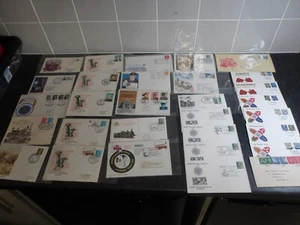 LOOK OR MISS OUT = 30 ALTE COVER AUS 50er - 70er Jahre FDC / SONDERPOSMARKEN / ETC. - Bild 1 von 17