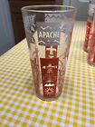 Verre à boire vintage rare MCM Apache amérindien 13-14 oz