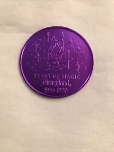 Disneyland 35 Jahre magische Münze/Lila/1955-1990 * - Bild 1 von 8