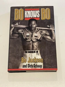 Bo Knows Bo: Bo Jackson Autobiography Facsimile Signed. 1990 Hardcover - Picture 1 of 13