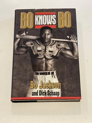 Bo Knows Bo: Bo Jackson Autobiography Facsimile Signed. 1990 Hardcover - Image 1 of 4