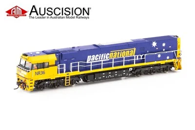 Auscision (NR-43) NR36 Pacific National (5 Stars Unique) - Blue/Yello - HO Scale - Image 1 of 2