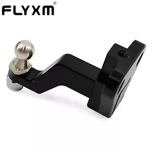 Ricevitore gancio a goccia gancio rimorchio metallo auto radiocomandato per cingolato radiocomandato 1/18 TRX4M TRX4-M - Foto 1 di 10